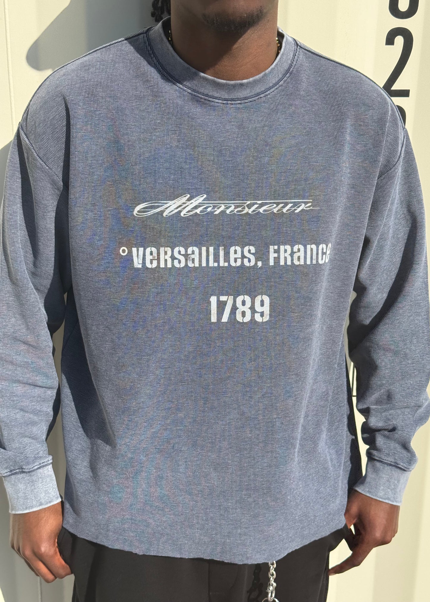 Versailles Thermal Silhouette - Blue