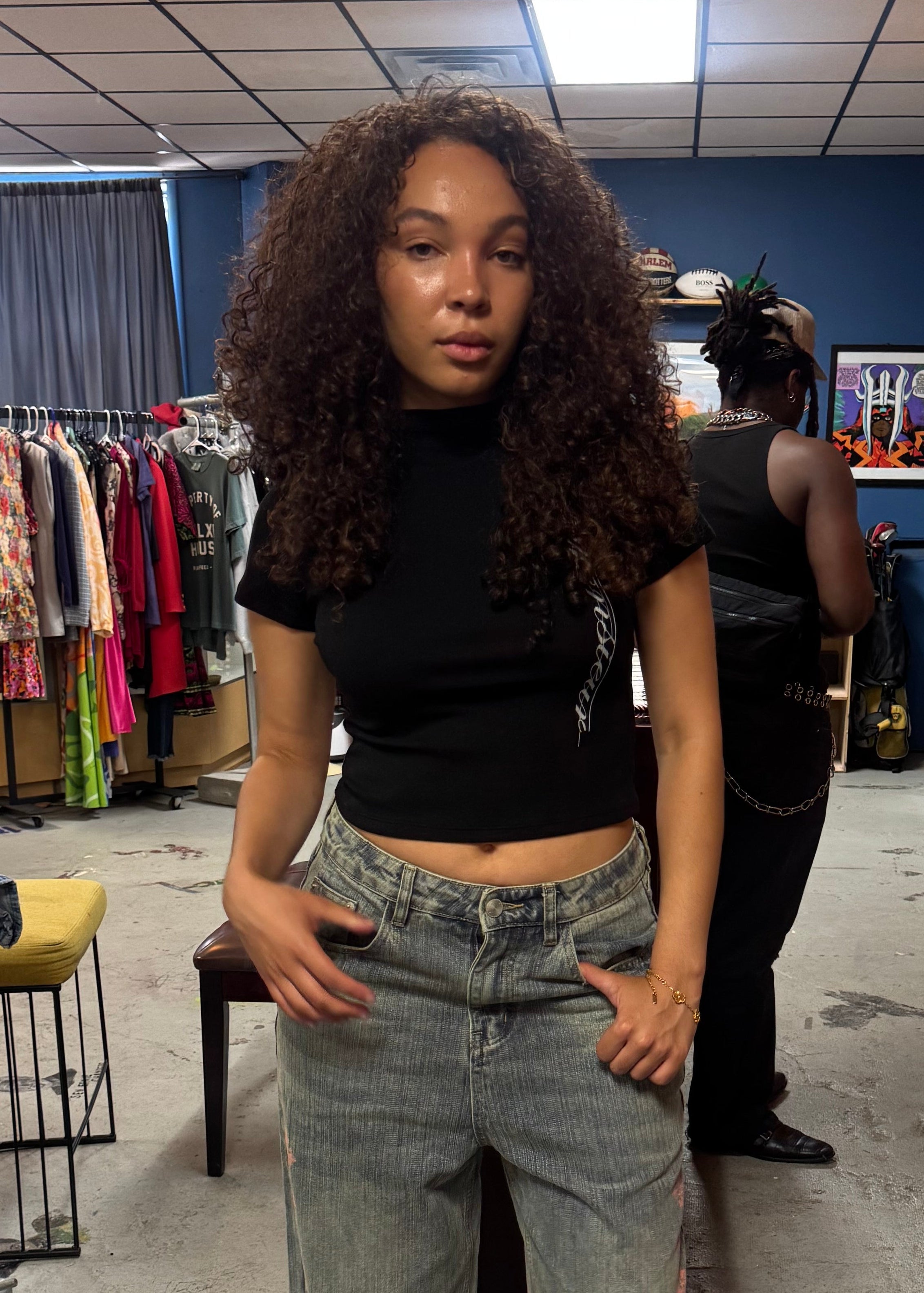 Noir Baby Tee