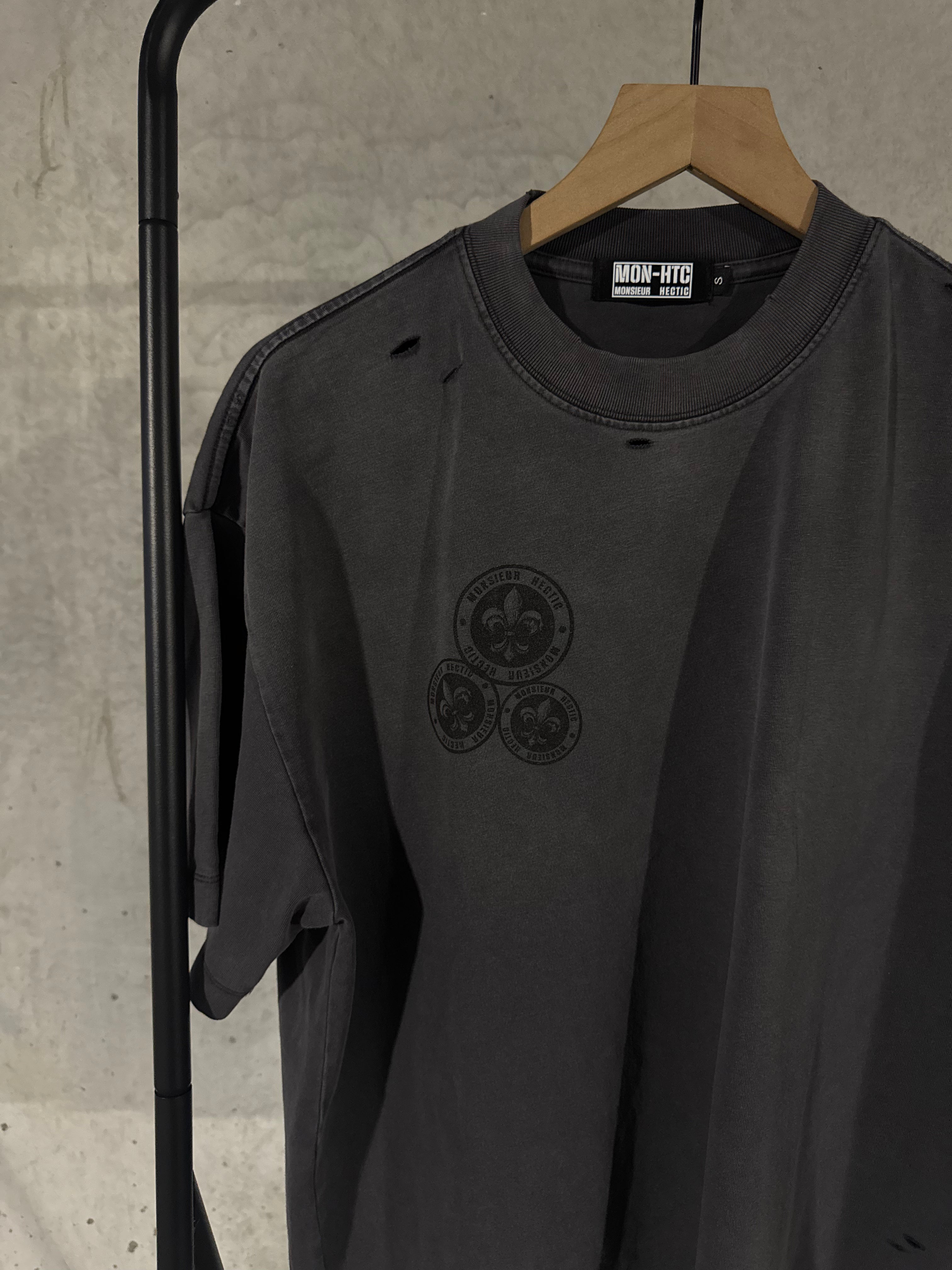 Triple Icon Tee - Black
