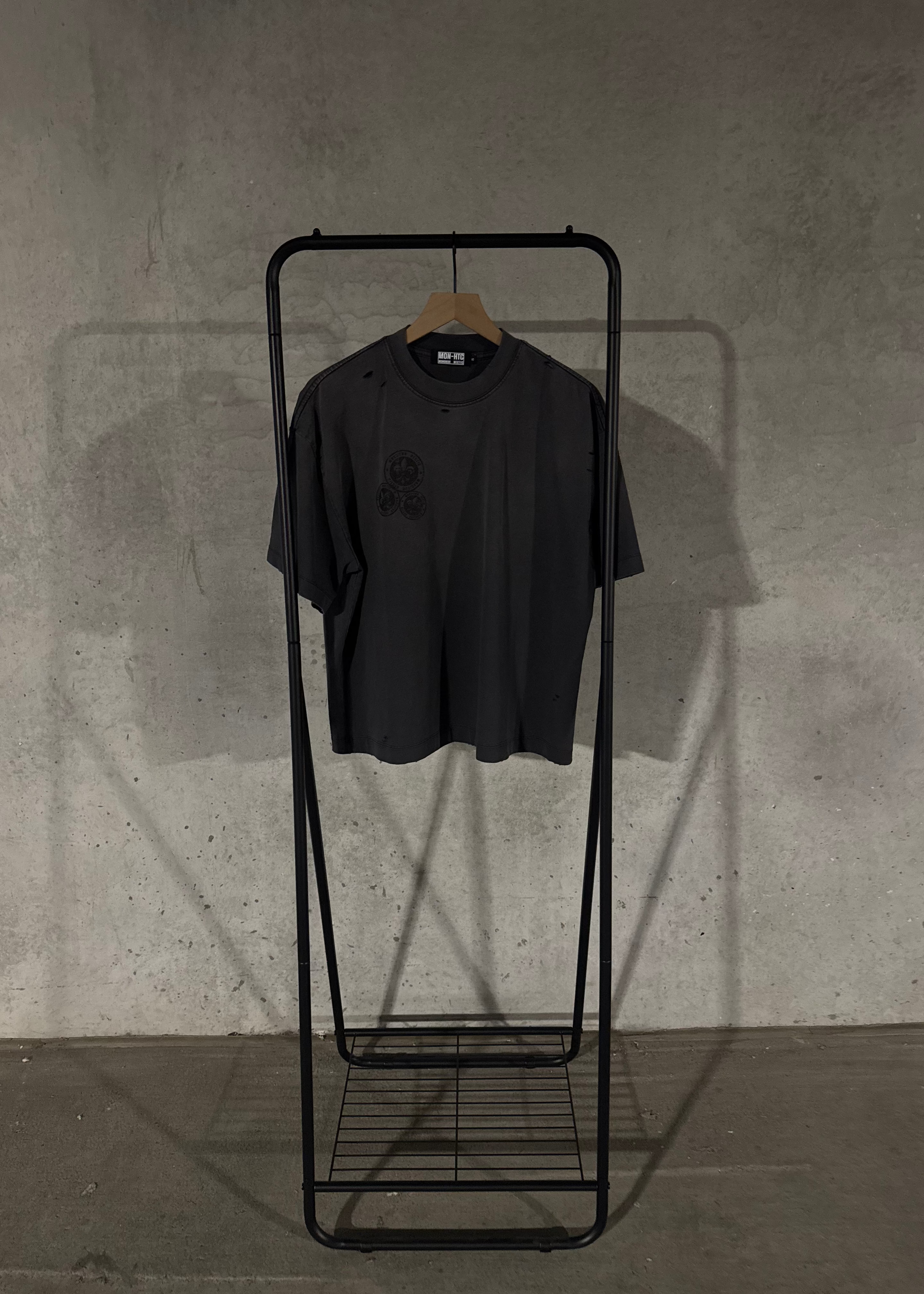Triple Icon Tee - Black